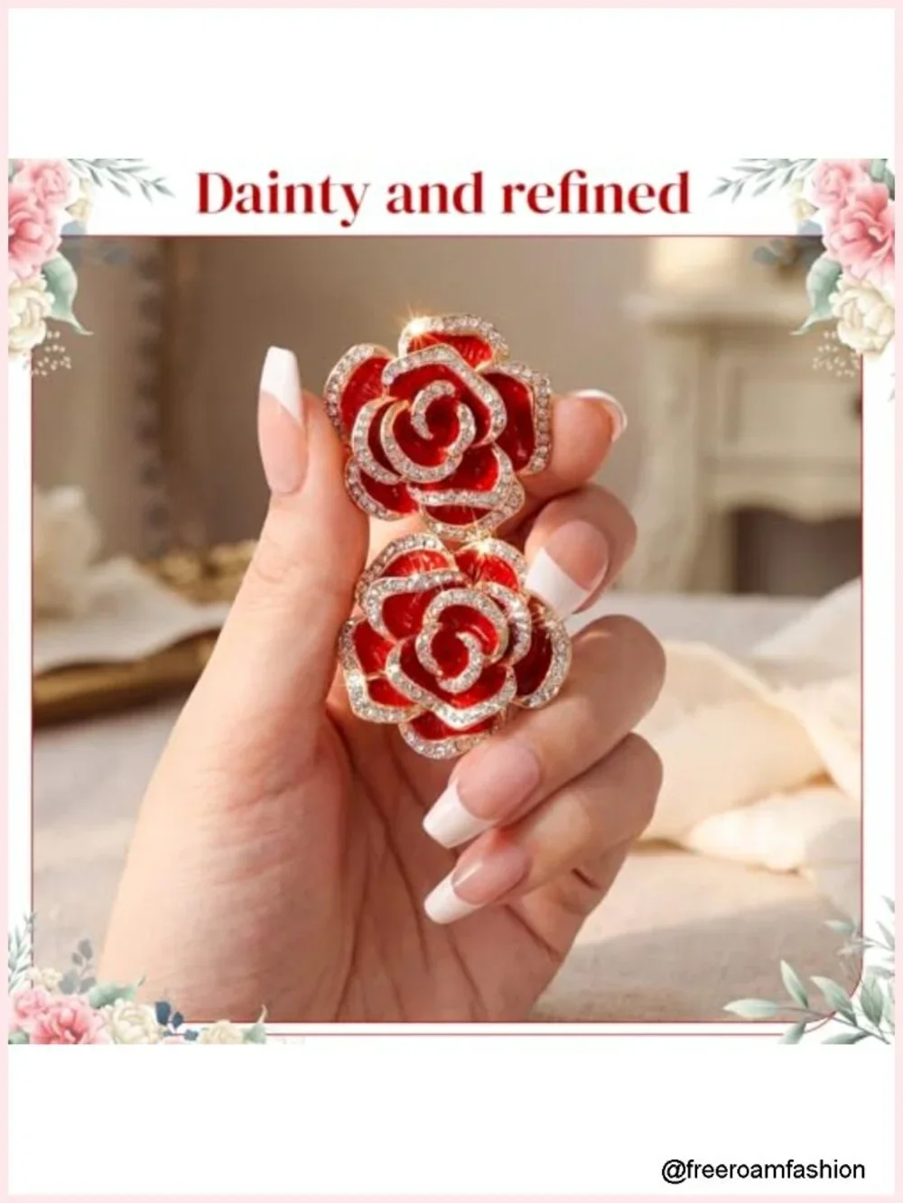 12 Pcs Crystal Rhinestone Brooches for Women, Zinc Alloy Electroplating,